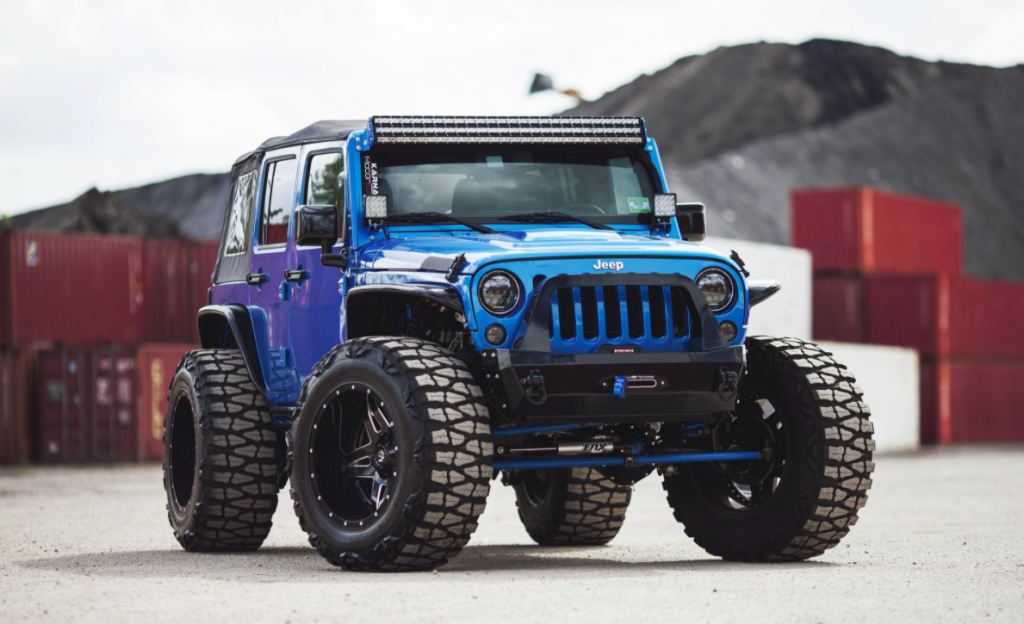 Jeep Nitto Mud Grappler tires 4x4