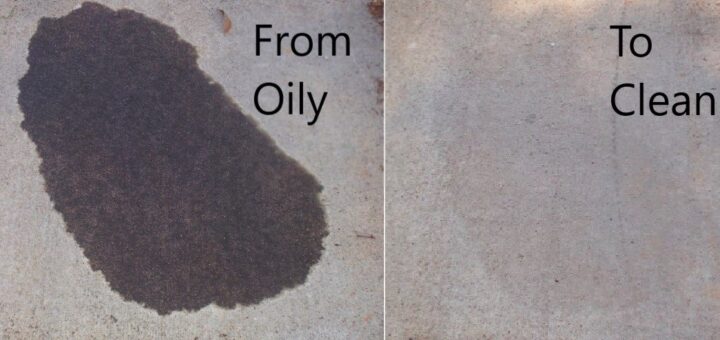 how to remove oil stains from concrete driveway, How To Remove Oil Stains From Concrete Driveway. DIY Home Remedies, Mad Digi