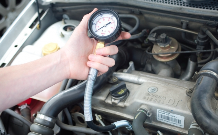 how do i perform a compression test