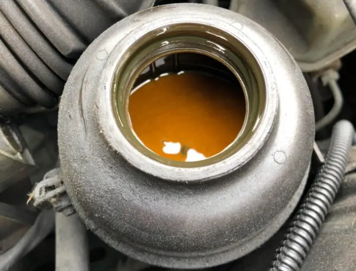 Bad power steering fluid
