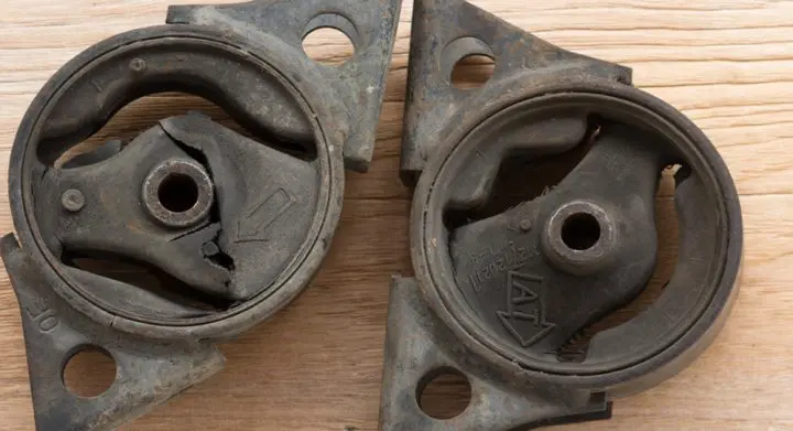 new and old motor mounts