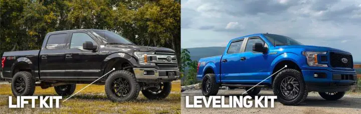truck leveling kit vs lift kit